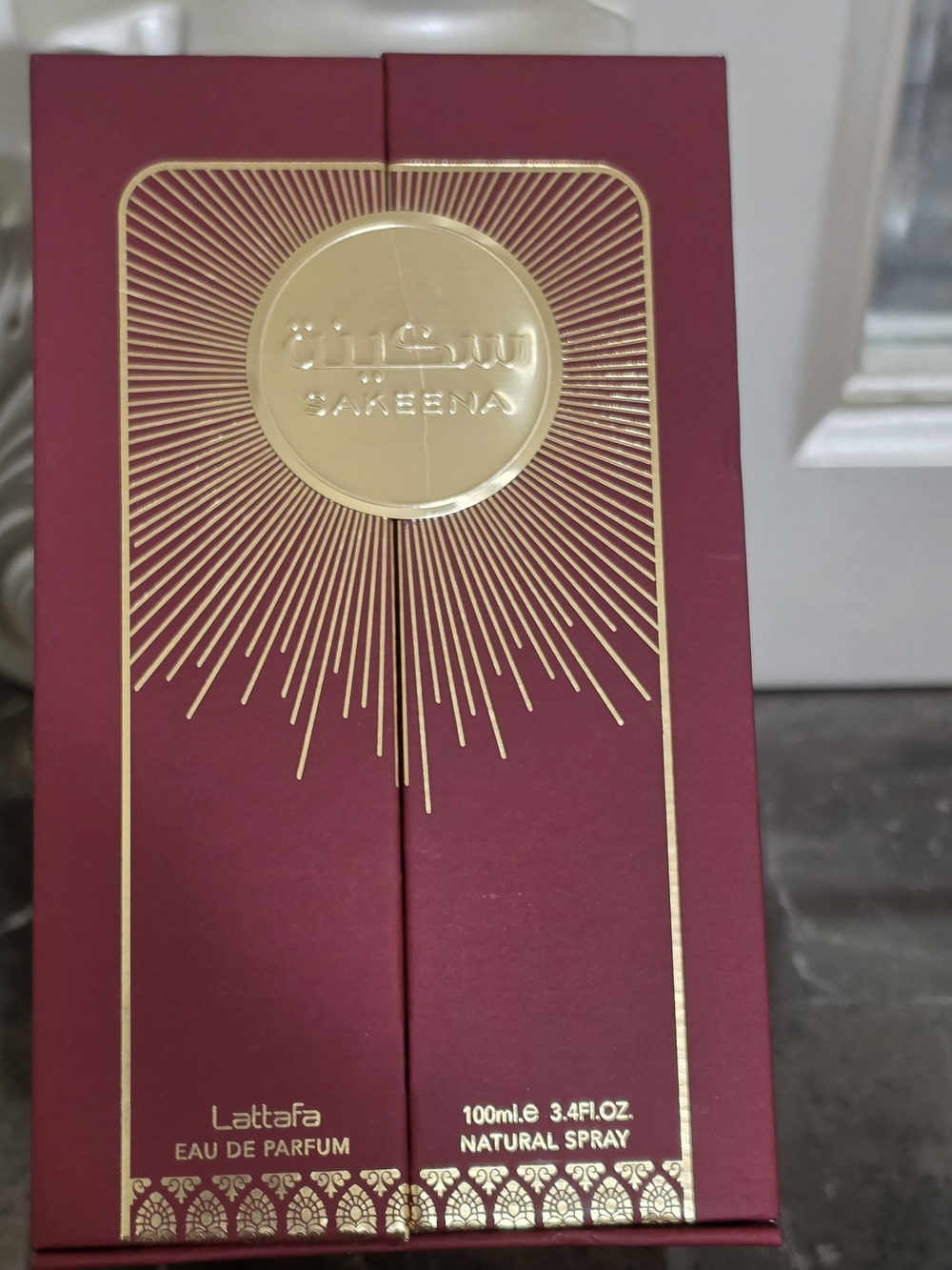 LATTAFA Sakeena- Deep Burgundy 100 ML New UNISEX